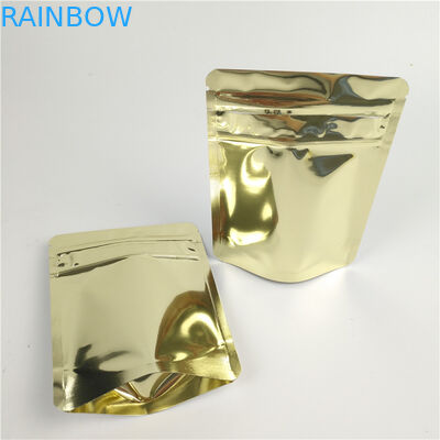 حقيبة VMPET CMYK مقاومة للرائحة ، مانعة للتسرب من الحرارة ، زيبلوك PMS