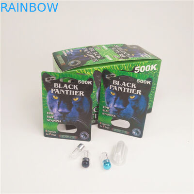 90mic Panther الجنسية حبوب ثلاثية الأبعاد بطاقات Rhino 3K 7K ورقة بطاقات