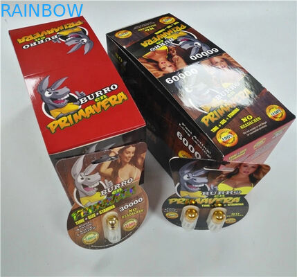 250G Ivory Rhino 69 1000k 3D Blister Card لتغليف الكبسولة