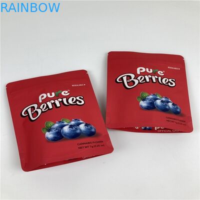 PET CPP BOPP VMPET Gummy Cookie Bags رقائق الألومنيوم 14g ISO