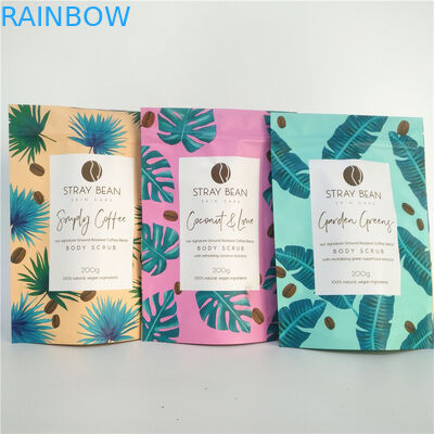 حقيبة تعبئة ملح الحمام ماتي OPP vmpet 100g 200g كيس رقائق الألومنيوم مايلر