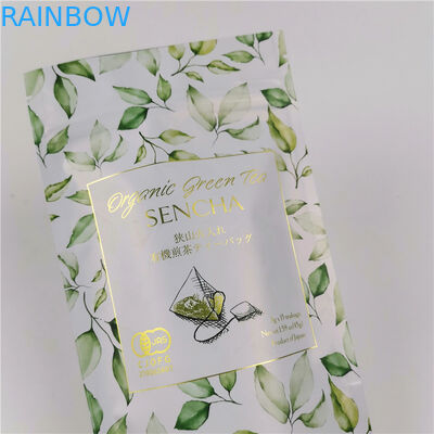 حقيبة شاي من رقائق الألومنيوم CMYK ISO VMPET بسعة 120mic MOPP