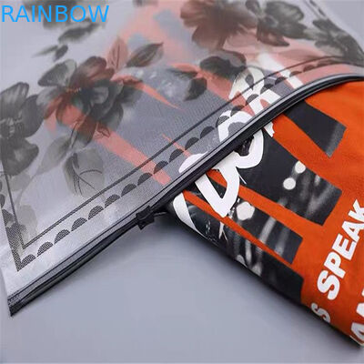 CMYK 240mic VMPET Opp Clear Ziplock Bag SGS للملابس / الملابس