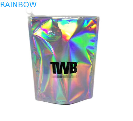 VMPET Mopp 110mic حقيبة تغليف بلاستيكية للملابس Cmyk مع نافذة