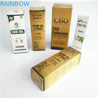 صناديق تغليف مستحضرات التجميل الورقية SGS CMYK 2 أوقية 60 مل 30 مل ختم احباط