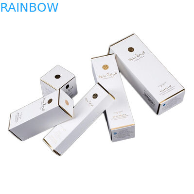 صناديق تغليف مستحضرات التجميل الورقية SGS CMYK 2 أوقية 60 مل 30 مل ختم احباط