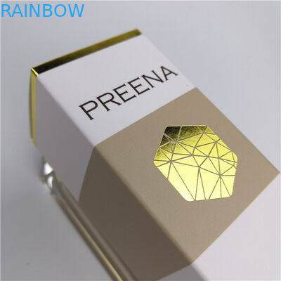 صناديق تغليف مستحضرات التجميل الورقية SGS CMYK 2 أوقية 60 مل 30 مل ختم احباط