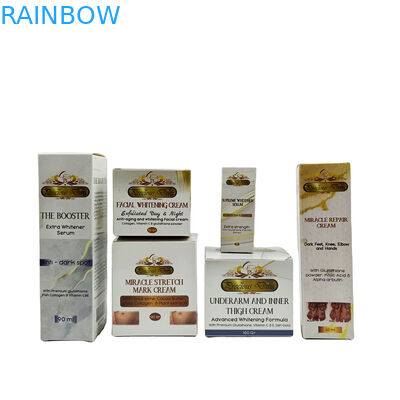 صناديق تغليف مستحضرات التجميل الورقية SGS CMYK 2 أوقية 60 مل 30 مل ختم احباط