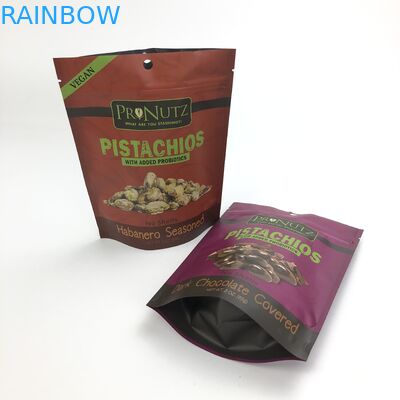 MOPP Gravure ISO VMPET Matte Zip Lock Bags 14g قابلة لإعادة الغلق للأغذية