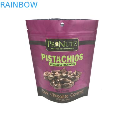 MOPP Gravure ISO VMPET Matte Zip Lock Bags 14g قابلة لإعادة الغلق للأغذية