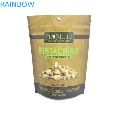 MOPP Gravure ISO VMPET Matte Zip Lock Bags 14g قابلة لإعادة الغلق للأغذية