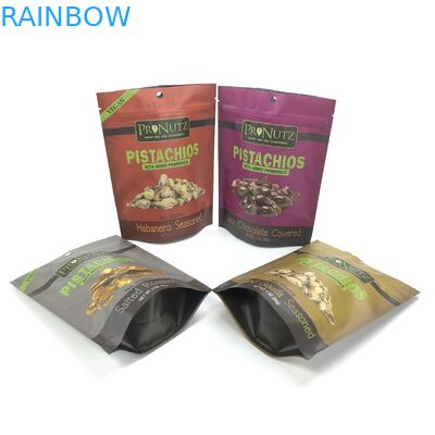 MOPP Gravure ISO VMPET Matte Zip Lock Bags 14g قابلة لإعادة الغلق للأغذية