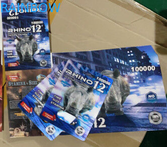 FX9000 R12 3d ورقة نفطة بطاقة البلاستيك نفطة التعبئة والتغليف لحبوب الجنس