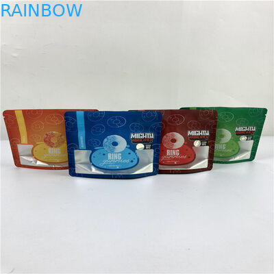 Child Proof Smell Proof foil Pouch packaging For 3.5g Candy / Cookies / Dried Flower Seeds Mylar Bag