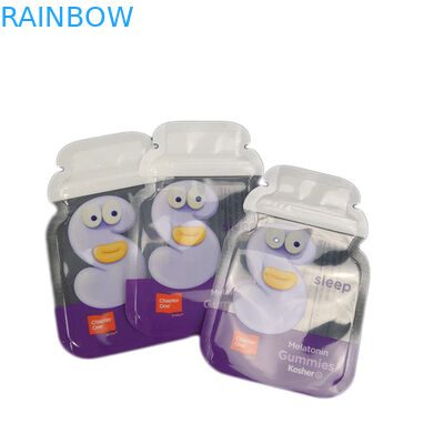 الجملة غير النظامية البلاستيك Ziplock شعار مخصص Cb الصالحة للأكل أكياس تغليف الحقائب