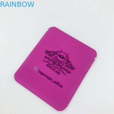 أكياس الغذاء للزعفران الجاف الزعفران والشاي 500pcs موك لحقيبة تغليف المكسرات كيس التغليف المخصص