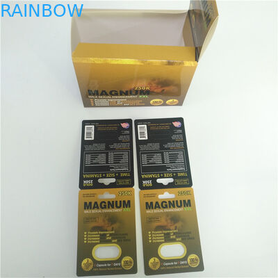 بانتون الجنس بطاقة التعبئة والتغليف الكركدن 69 3D عدسي بطاقة التعبئة والتغليف