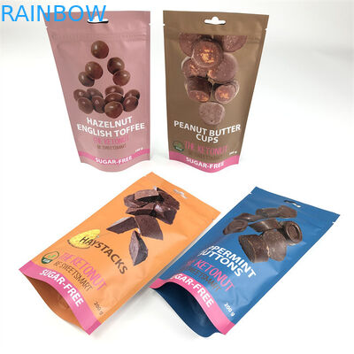 CMYK 110mic زيبر الوقوف الحقيبة Edibles أكياس القنب دليل الطفل الطفل