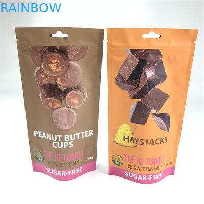 CMYK 110mic زيبر الوقوف الحقيبة Edibles أكياس القنب دليل الطفل الطفل