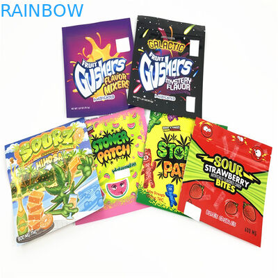 ماتي CMYK 100mic مايلر احباط الحقيبة التعبئة والتغليف الحقيبة التعبئة والتغليف VMPET CBD