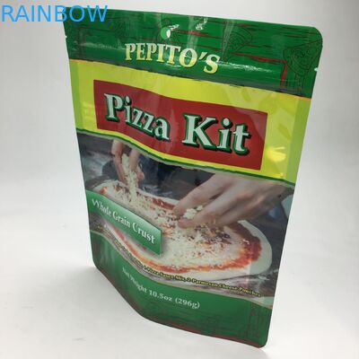 MOPP VMPET 296g Stand Up Ziplock Prain Crust Pizza Kit 10.5oz