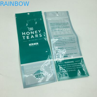 SGS ISO VMPET Ziplock أكياس بلاستيكية التعبئة والتغليف Cbd Honey BOPP
