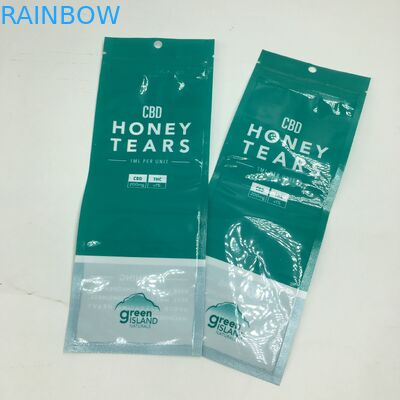 SGS ISO VMPET Ziplock أكياس بلاستيكية التعبئة والتغليف Cbd Honey BOPP