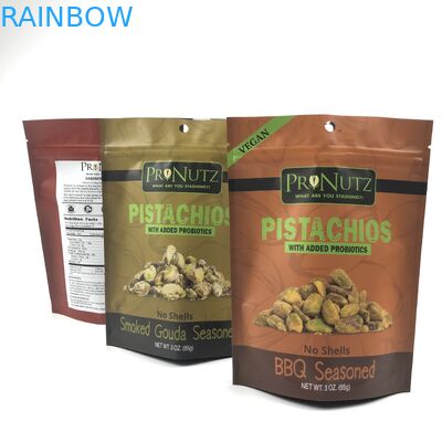 SGS VMPET AL 0.7C تغليف البخور العشبي الغذاء الصف PA 1.5C للوجبات الخفيفة البندق