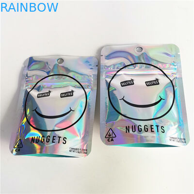 3.5g Cbd عبوة بخور عشبي غير لامع لامع 12C VMPET Cbd حقيبة زيبر