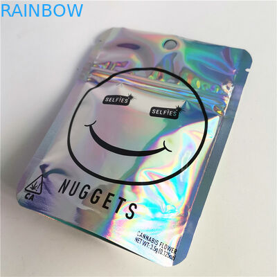 3.5g Cbd عبوة بخور عشبي غير لامع لامع 12C VMPET Cbd حقيبة زيبر