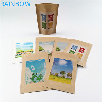 VMPET 1.2C PA 1.5C Kraft Paper Bag أكياس ورقية قابلة للتحلل