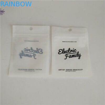 PET NY 200mic CMYK الحقائب البلاستيكية التعبئة والتغليف SGS VMPET لسوار القرط