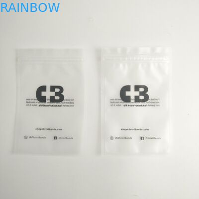 PET NY 200mic CMYK الحقائب البلاستيكية التعبئة والتغليف SGS VMPET لسوار القرط