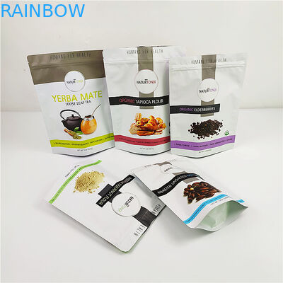 120mic الألومنيوم احباط مايلر حقيبة Mopp البلاستيك SGS حقيبة تغليف أغذية الطعام