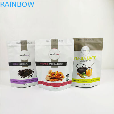 أكياس تغليف بلاستيكية من نوع Gravure 120mic مغلفة بالوقوف الهولوغرام VMPET MOPP