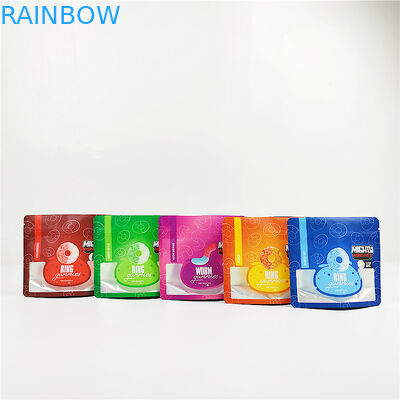 SGS 80mic CMYK Herbal Incense Packaging 200g MOPP Aluminium Foil Mylar Bag