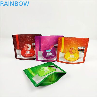 SGS 80mic CMYK Herbal Incense Packaging 200g MOPP Aluminium Foil Mylar Bag