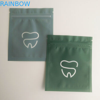 90mic MOPP Mylar Ziplock Pouch CMYK MATT لمحاذاة غير مرئية