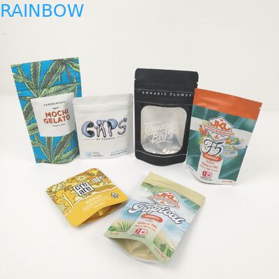 أكياس رقائق الألمنيوم غير اللامعة CMYK 200mic VMPET Gravure Doypack Zipper Pouch