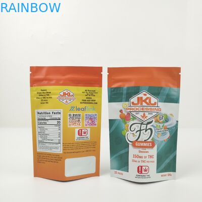 Matte Doypack 0.7c Al Stand Up Zipper Pouchable For Bolsa Snack