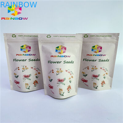 با 1.5c 80mic ورق الكرافت حقيبة زيبلوك Vmpet مغلفة أكياس تغليف الجوز