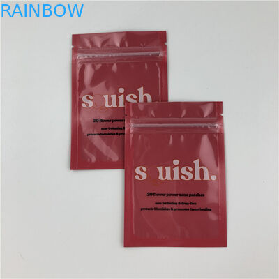 120mic MOPP Gravure Mylar Zipper Bag 0.7c Al مع نافذة أمامية واضحة