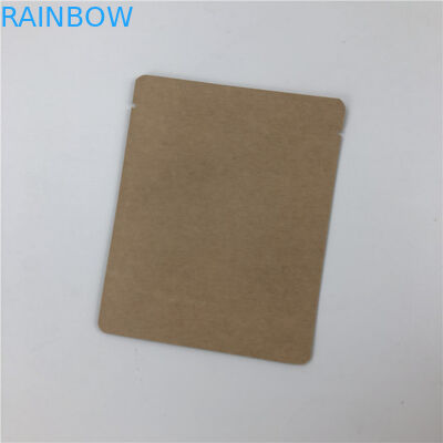 تغليف أغذية مقاوم للماء بألمنيوم ثلاثي الجانب ختم كيس ورق الكرافت بالتنقيط Fliter الغذاء الصف الحزم