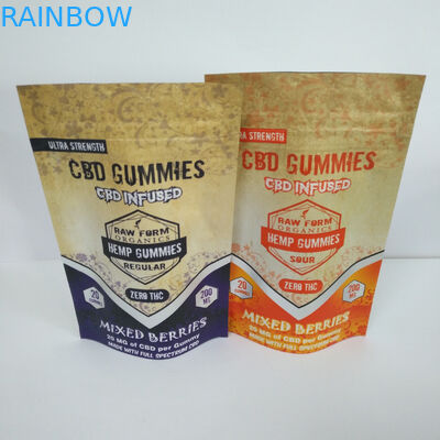 150mg THC CBD Sugar Doypack Candies Gummies التعبئة والتغليف الحقيبة الحلوى Gummies التعبئة والتغليف الحقيبة
