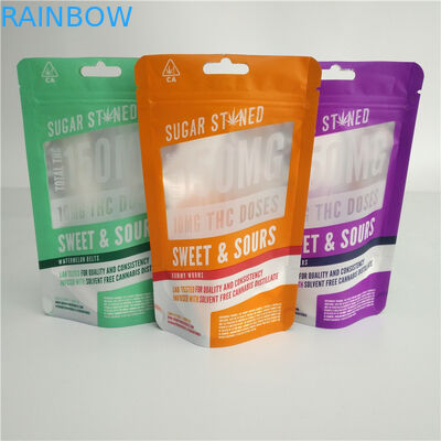 مخصص مطبوعة زيت القنب الشظية احباط مايلر الأعشاب Vape القلم حزمة Gummies الحلوى الحقائب CBD كبسولة التعبئة والتغليف حقيبة