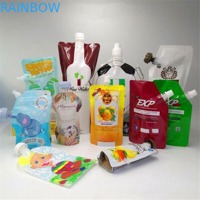 أكياس بلاستيكية واقية من السائل السائل مايلر بالجملة لعصير أغذية الأطفال حليب الشاي الغذاء الحقيبة التعبئة والتغليف