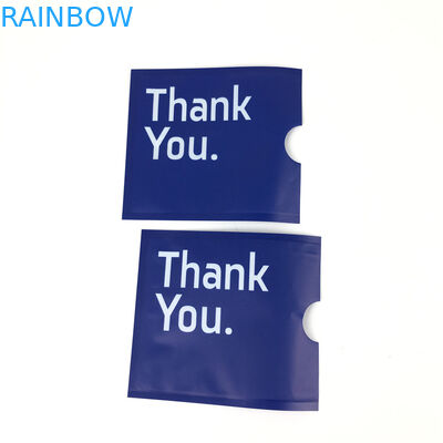 الجملة الطباعة مخصص الشكل البلاستيك ماتي مقابل الحرارة ختم مخصص إدراج بطاقة أكياس التعبئة والتغليف مايلر