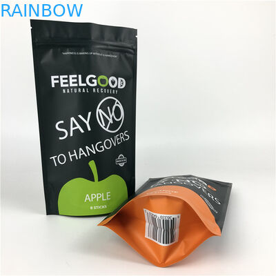 الأغلاق الجملة مخصص الوقوف الحقيبة رقائق التوابل وجبة خفيفة المكسرات زيبر التعبئة أكياس البلاستيك مايلر