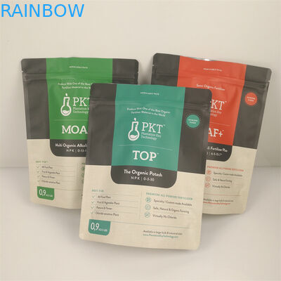 100 جرام وجبة خفيفة مجسمة مغلفة الحقيبة MOPP الكيس VMPET مع طباعة الشعار