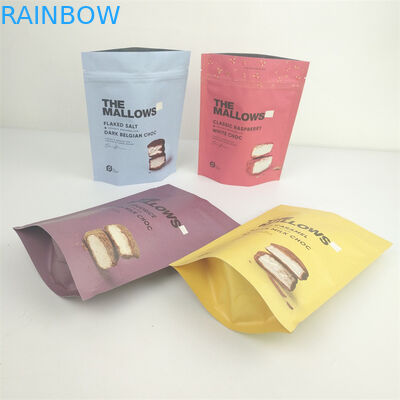 Matt VMPET Smell Proof Zipper Pouch CMYK Pantone 240 Microns